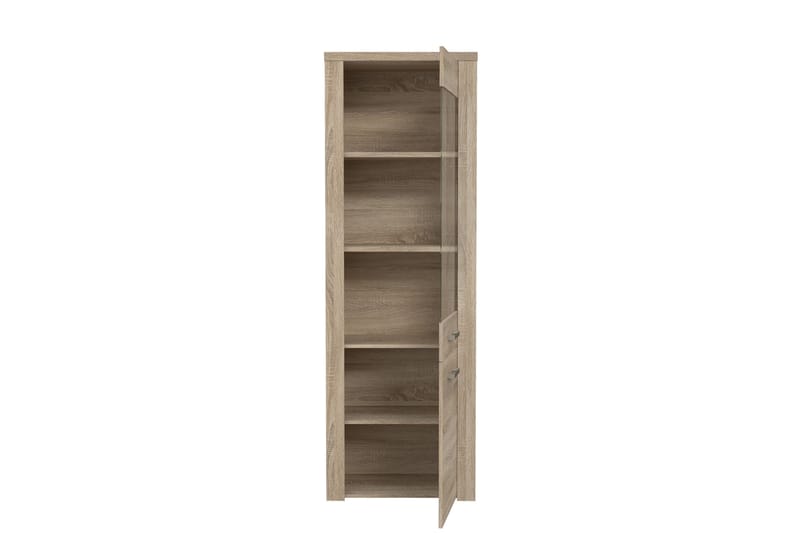 Vitriinikaappi Bankso 41x67 cm - Ruskea - Säilytys - Kaappi - Vitriini
