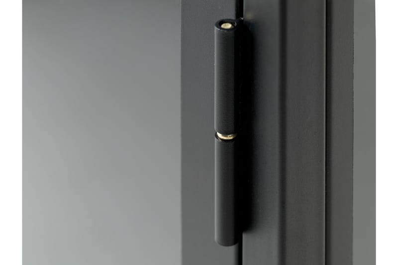 Vitriinikaappi Birningham 90 cm - Musta - Säilytys - Kaappi - Vitriini