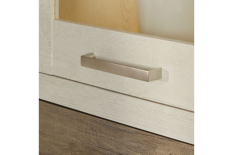 Vitriinikaappi Breage 41x71 cm - Ruskea/Valkoinen - Säilytys - Kaappi - Vitriini