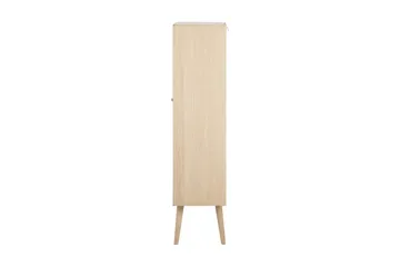 Vitriinikaappi Century 72 cm - Valkopigmentoitu - Säilytys - Kaappi - Vitriini