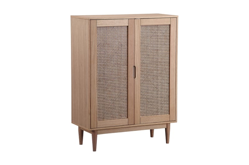 Vitriinikaappi Falack 80 cm - Ruskea - Säilytys - Kaappi - Vitriini