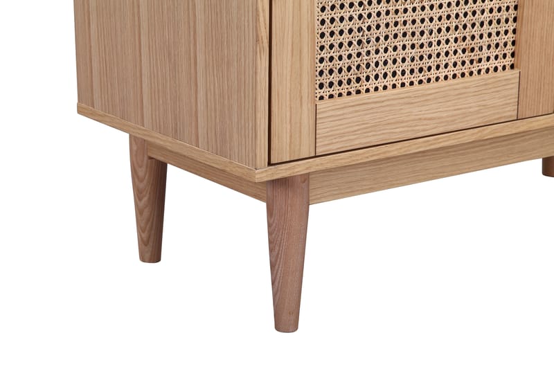 Vitriinikaappi Falack 80 cm - Ruskea - Säilytys - Kaappi - Vitriini