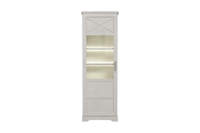 Vitriinikaappi Feres 42x69 cm - Valkoinen - Säilytys - Kaappi - Vitriini