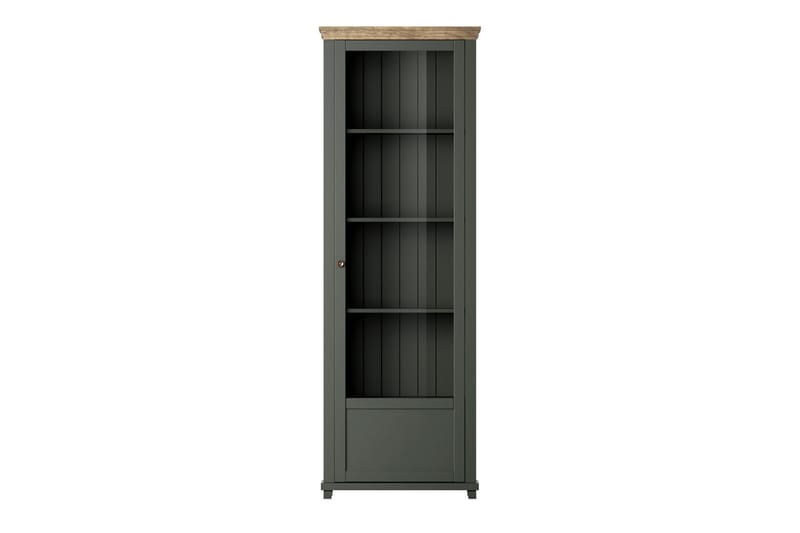 Vitriinikaappi Getafez 42x71 cm - Khaki/Luonnonväri - Säilytys - Kaappi - Vitriini