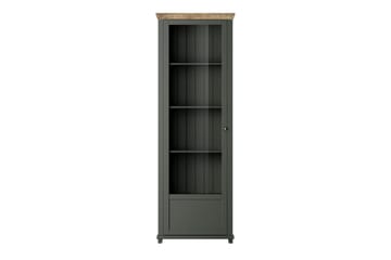Vitriinikaappi Getafez 42x71 cm - Khaki/Luonnonväri - Säilytys - Kaappi - Vitriini