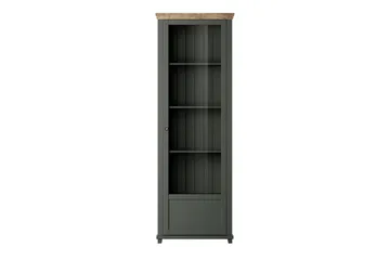 Vitriinikaappi Getafez 42x71 cm - Khaki/Luonnonväri - Säilytys - Kaappi - Vitriini