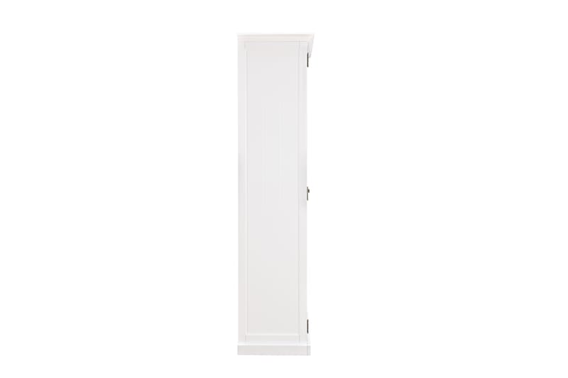 Vitriinikaappi Hampton 100 cm 3 Hyllyä 2 ovea - Valkoinen - Säilytys - Kaappi - Vitriini