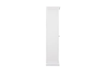 Vitriinikaappi Hampton 70 cm 3 Hyllyä Ovi - Valkoinen - Säilytys - Kaappi - Vitriini
