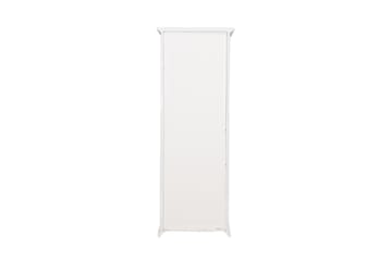 Vitriinikaappi Hampton 70 cm 3 Hyllyä Ovi - Valkoinen - Säilytys - Kaappi - Vitriini