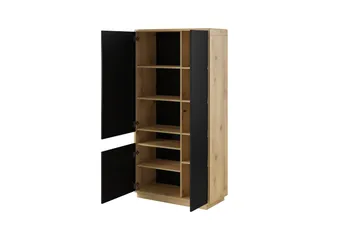 Vitriinikaappi Joachim 92 cm - Monivärinen - Säilytys - Kaappi - Vitriini