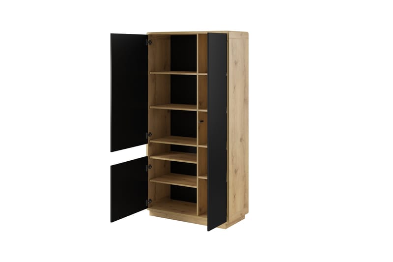 Vitriinikaappi Joachim 92 cm - Monivärinen - Säilytys - Kaappi - Vitriini