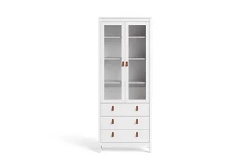 Vitriinikaappi Osterholm 33x78 cm - Valkoinen - Säilytys - Kaappi - Vitriini
