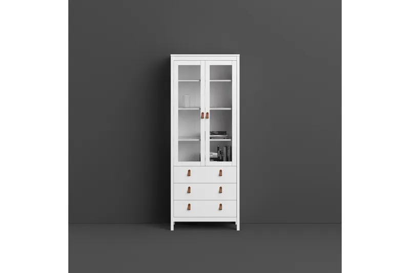 Vitriinikaappi Osterholm 33x78 cm - Valkoinen - Säilytys - Kaappi - Vitriini