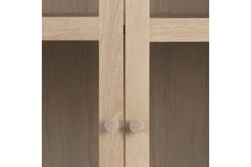 Vitriinikaappi Salama 144,8 cm - Valkoinen - Säilytys - Kaappi - Vitriini