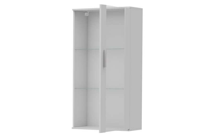 Vitriinikaappi Soho 60x29x115,5 cm - Valkoinen - Säilytys - Kaappi - Vitriini
