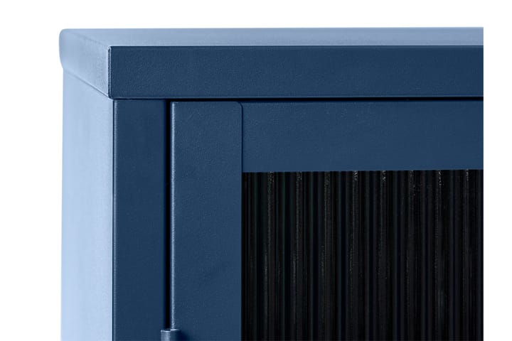 Vitriinikaappi Umtiti 111x140 cm - Sininen - Vitriini