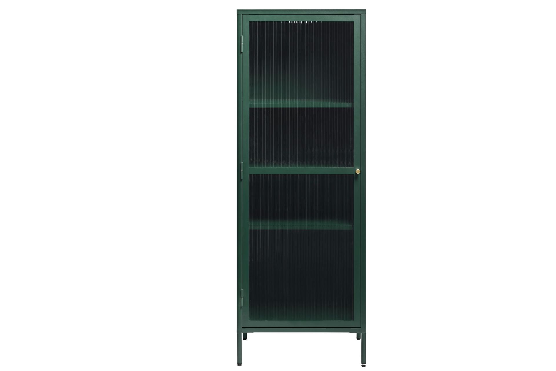 Vitriinikaappi Umtiti 58x160 cm - Vihreä - Säilytys - Kaappi - Vitriini