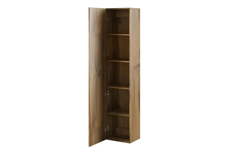 Vitriinikaappi Veria 30x40 cm - Luonnonväri/Musta - Säilytys - Kaappi - Vitriini