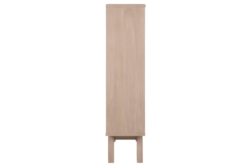 Vitrinäkaappi Simmadon 145 cm - Valkoinen - Säilytys - Kaappi - Vitriini