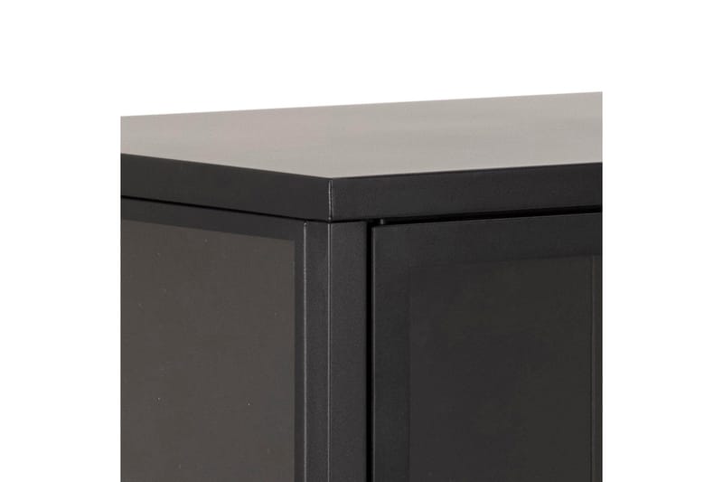 Vitrinäskaappi Wiester 98,7 cm - Musta - Säilytys - Kaappi - Vitriini