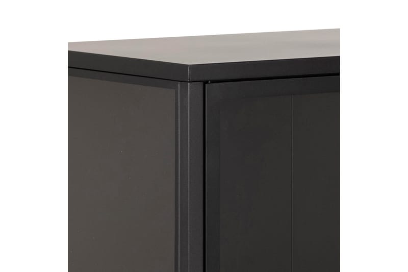 Vitrinäskaappi Wiester 98,7 cm - Musta - Säilytys - Kaappi - Vitriini