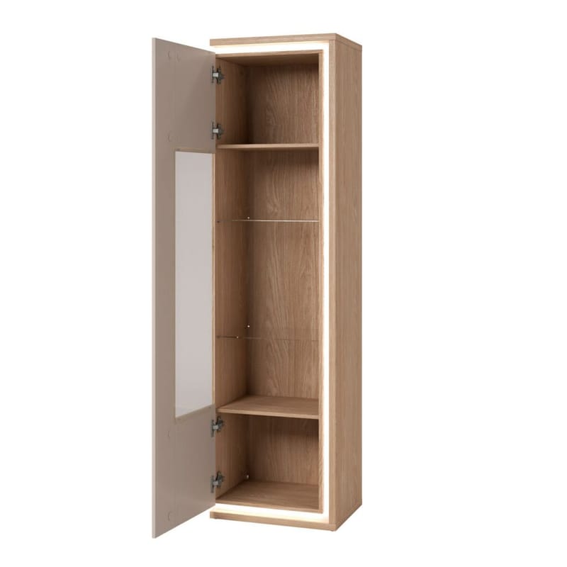 Vitriinikaappi Dore 1 ovi oikealle - Säilytys - Kaappi - Vitriini