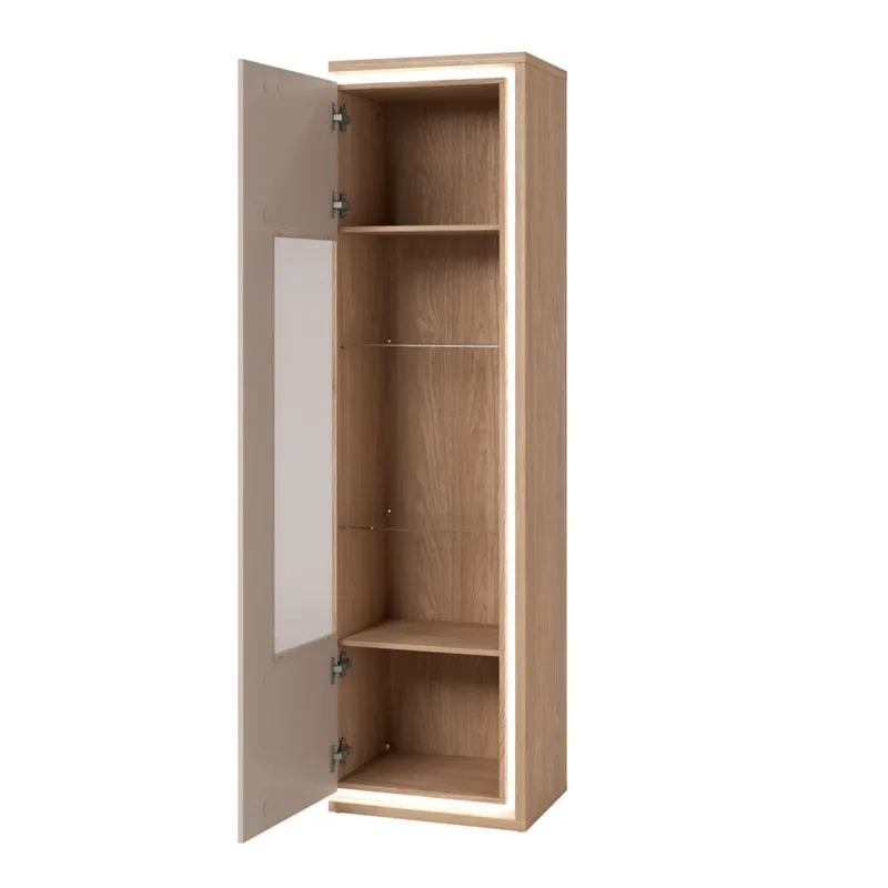 Vitriinikaappi Dore 1 ovi oikealle - Säilytys - Kaappi - Vitriini