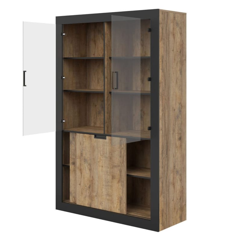 Vitriinikaappi Tudor 4 ovea - Säilytys - Kaappi - Vitriini