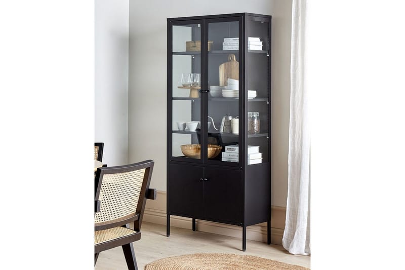 Vitrinikaappi Oxted - Säilytys - Kaappi - Vitriini