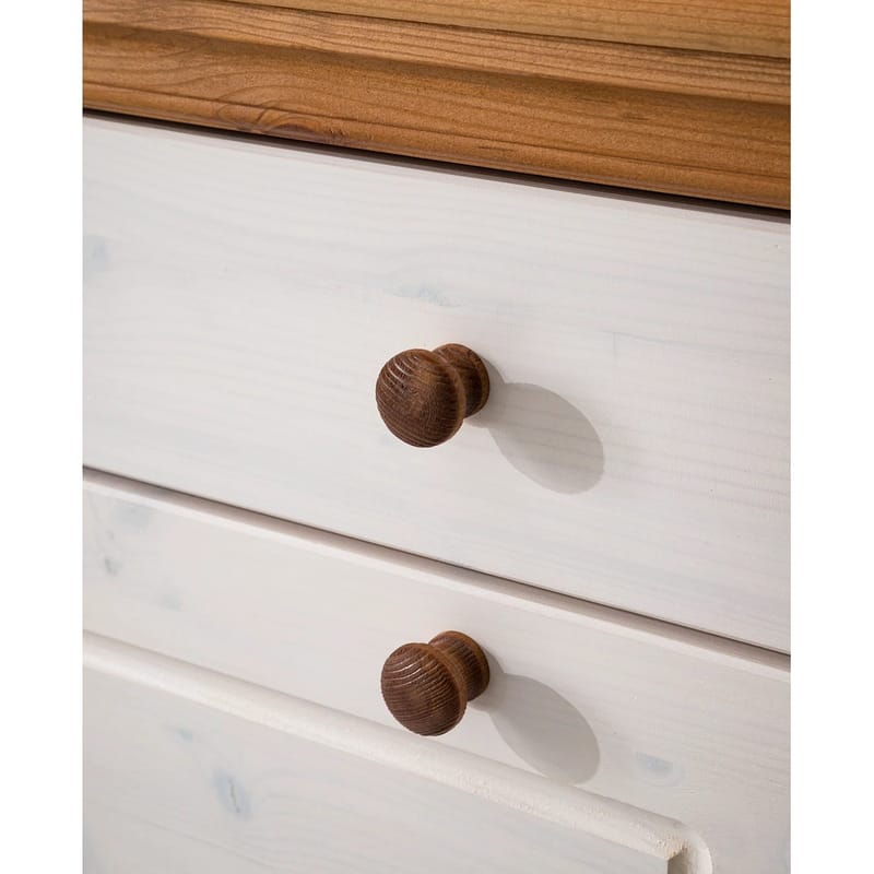 Anita kenkäteline 80x105 cm - Valkoinen/Hunaja - Säilytys - Kenkäsäilytys