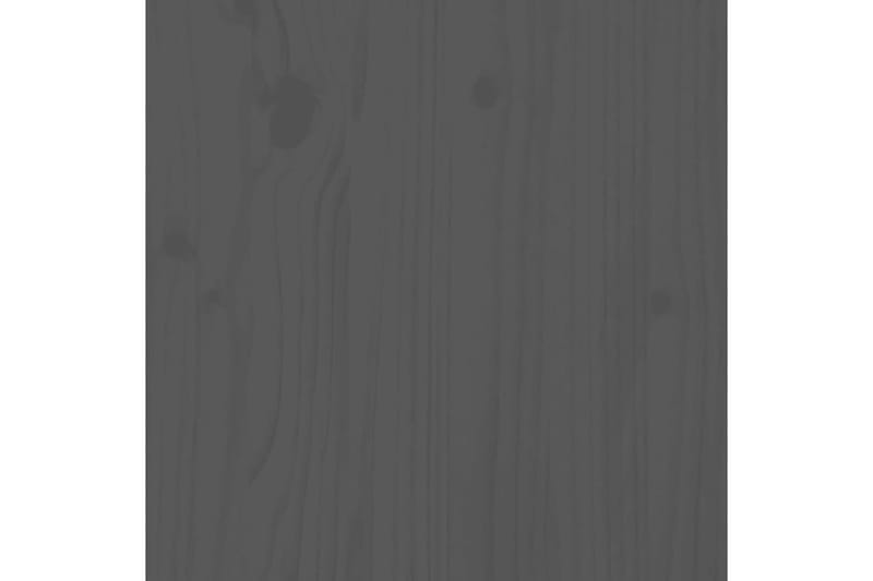 beBasic Kenkäkaappi harmaa 34x30x105 cm täysi mänty - Harmaa - Säilytys - Kenkäsäilytys