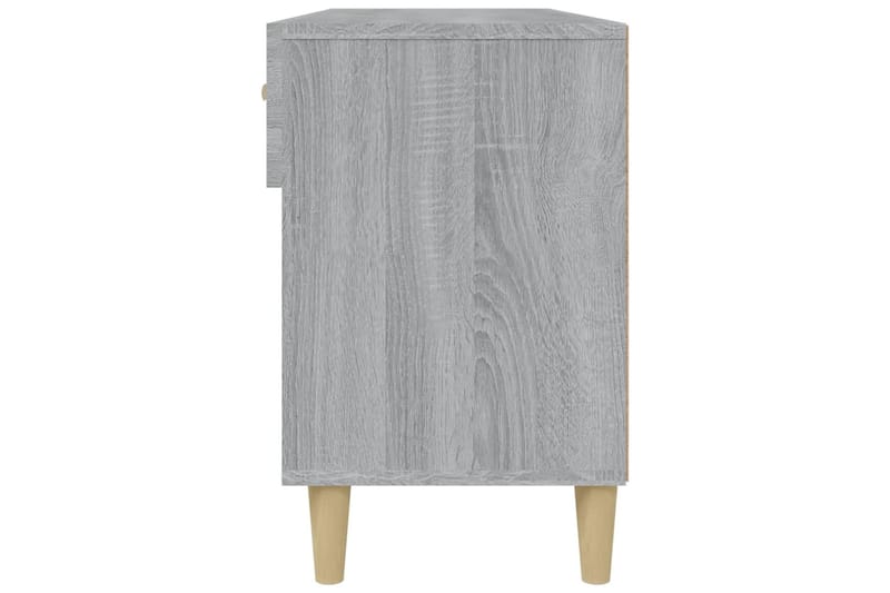 beBasic Kenkäkaappi harmaa Sonoma 102x35x55 cm tekninen puu - Harmaa - Säilytys - Kenkäsäilytys