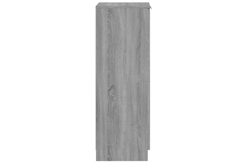 beBasic Kenkäkaappi harmaa Sonoma 30x35x100 cm tekninen puu - Harmaa - Säilytys - Kenkäsäilytys