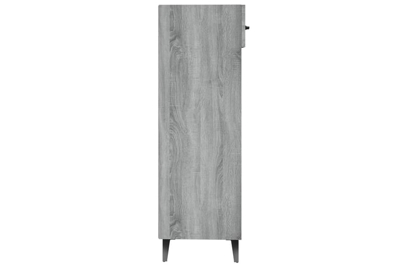 beBasic Kenkäkaappi harmaa Sonoma 30x35x105 cm tekninen puu - Harmaa - Säilytys - Kenkäsäilytys