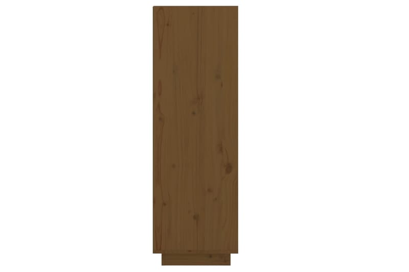 beBasic Kenkäkaappi hunajanruskea 34x30x105 cm täysi mänty - Ruskea - Säilytys - Kenkäsäilytys