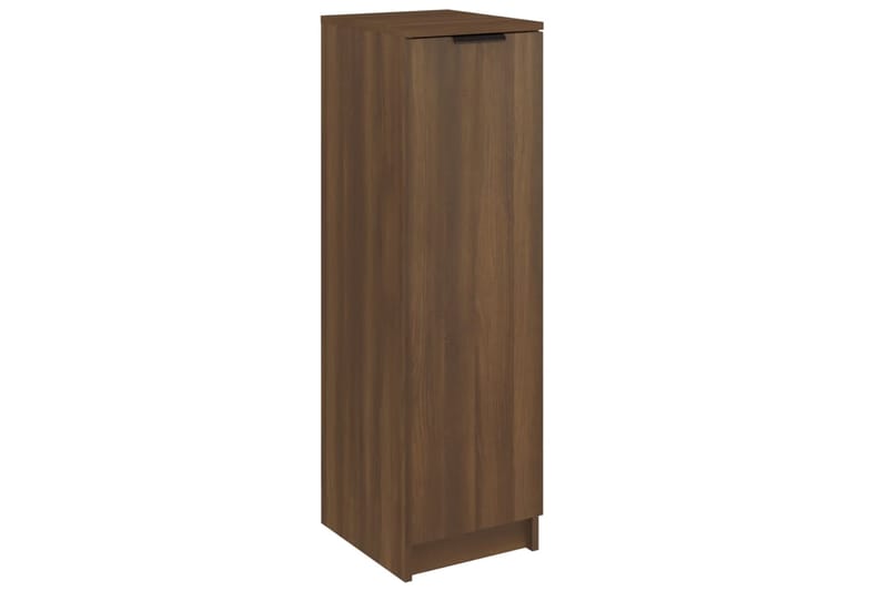 beBasic Kenkäkaappi ruskea tammi 30x35x100 cm tekninen puu - Ruskea - Säilytys - Kenkäsäilytys