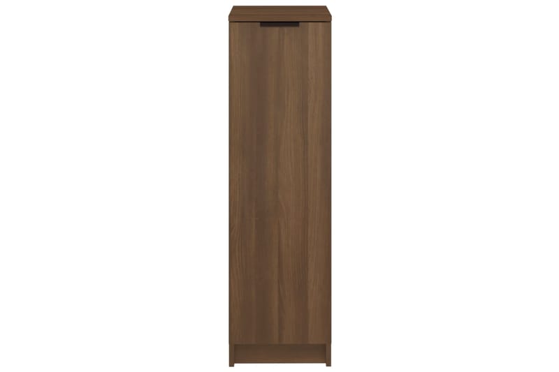 beBasic Kenkäkaappi ruskea tammi 30x35x100 cm tekninen puu - Ruskea - Säilytys - Kenkäsäilytys