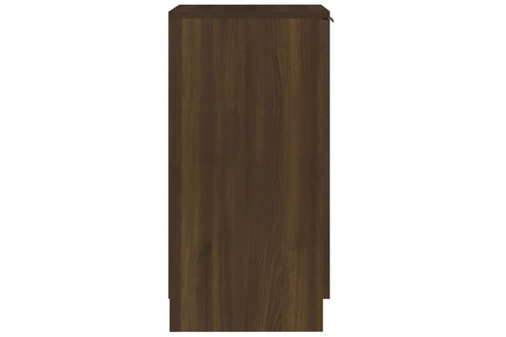 beBasic Kenkäkaappi ruskea tammi 30x35x70 cm tekninen puu - Ruskea - Kenkäsäilytys - Eteisen säilytys - Kenkäteline & kenkähylly