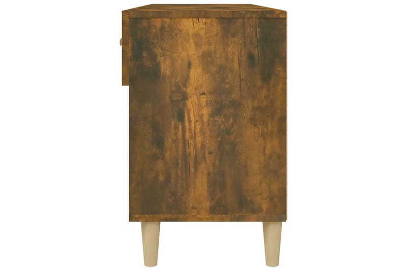 beBasic Kenkäkaappi savutammi 102x35x55 cm tekninen puu - Ruskea - Säilytys - Kenkäsäilytys