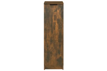 beBasic Kenkäkaappi savutammi 30x35x100 cm tekninen puu - Ruskea - Säilytys - Kenkäsäilytys