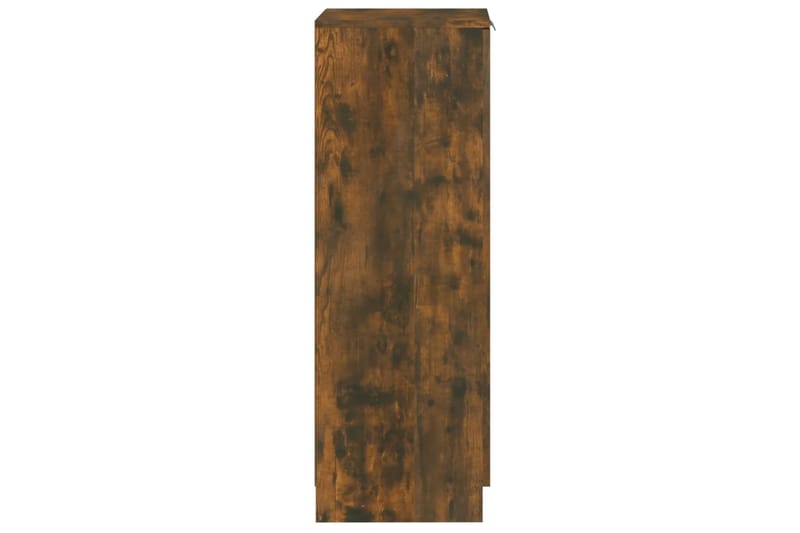 beBasic Kenkäkaappi savutammi 30x35x100 cm tekninen puu - Ruskea - Säilytys - Kenkäsäilytys