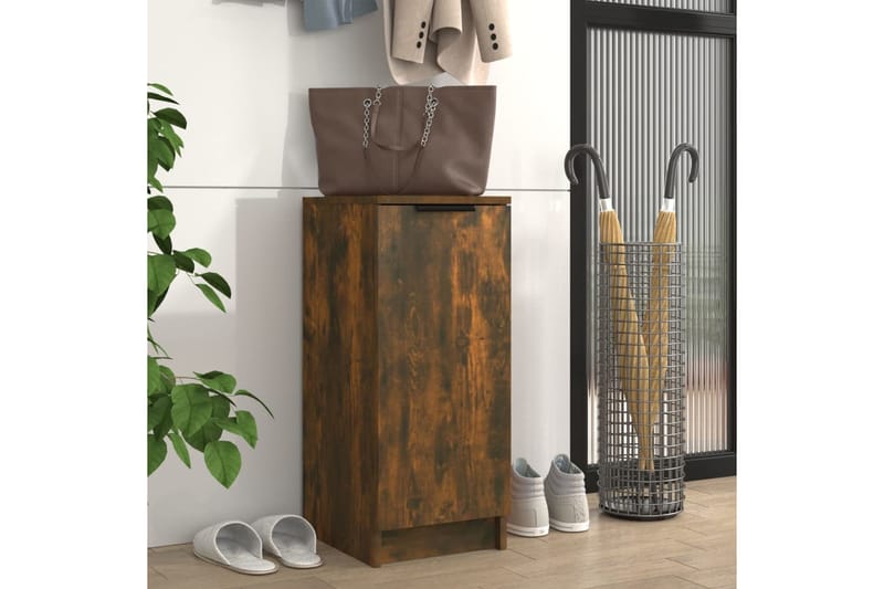 beBasic Kenkäkaappi savutammi 30x35x70 cm tekninen puu - Ruskea - Säilytys - Kenkäsäilytys