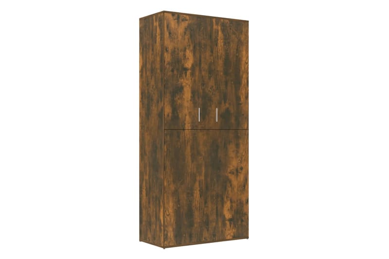 beBasic Kenkäkaappi savutammi 80x39x178 cm tekninen puu - Ruskea - Säilytys - Kenkäsäilytys