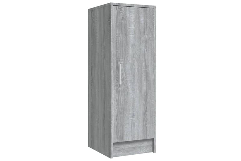 beBasic Kenkäteline harmaa Sonoma 32x35x92 cm tekninen puu - Harmaa - Säilytys - Kenkäsäilytys
