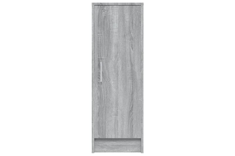 beBasic Kenkäteline harmaa Sonoma 32x35x92 cm tekninen puu - Harmaa - Säilytys - Kenkäsäilytys