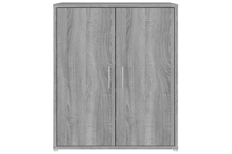 beBasic Kenkäteline harmaa Sonoma 60x35x70 cm tekninen puu - Harmaa - Säilytys - Kenkäsäilytys