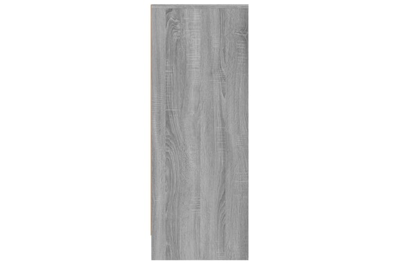 beBasic Kenkäteline harmaa Sonoma 60x35x92 cm tekninen puu - Harmaa - Säilytys - Kenkäsäilytys
