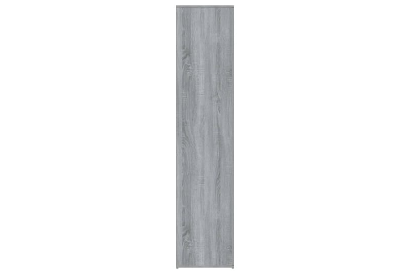 beBasic Kenkäteline harmaa Sonoma 80x39x178 cm tekninen puu - Harmaa - Säilytys - Kenkäsäilytys