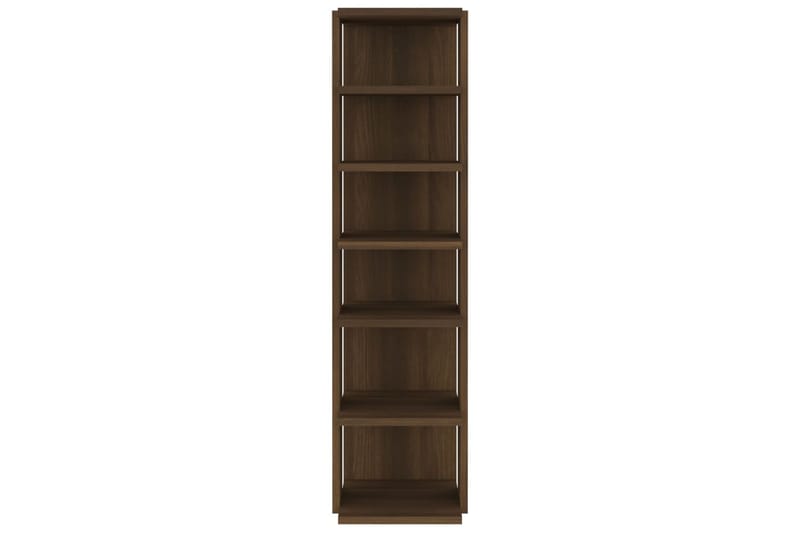 beBasic Kenkäteline ruskea tammi 25x27x102 cm tekninen puu - Ruskea - Säilytys - Kenkäsäilytys