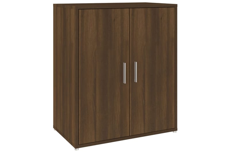 beBasic Kenkäteline ruskea tammi 60x35x70 cm tekninen puu - Ruskea - Säilytys - Kenkäsäilytys